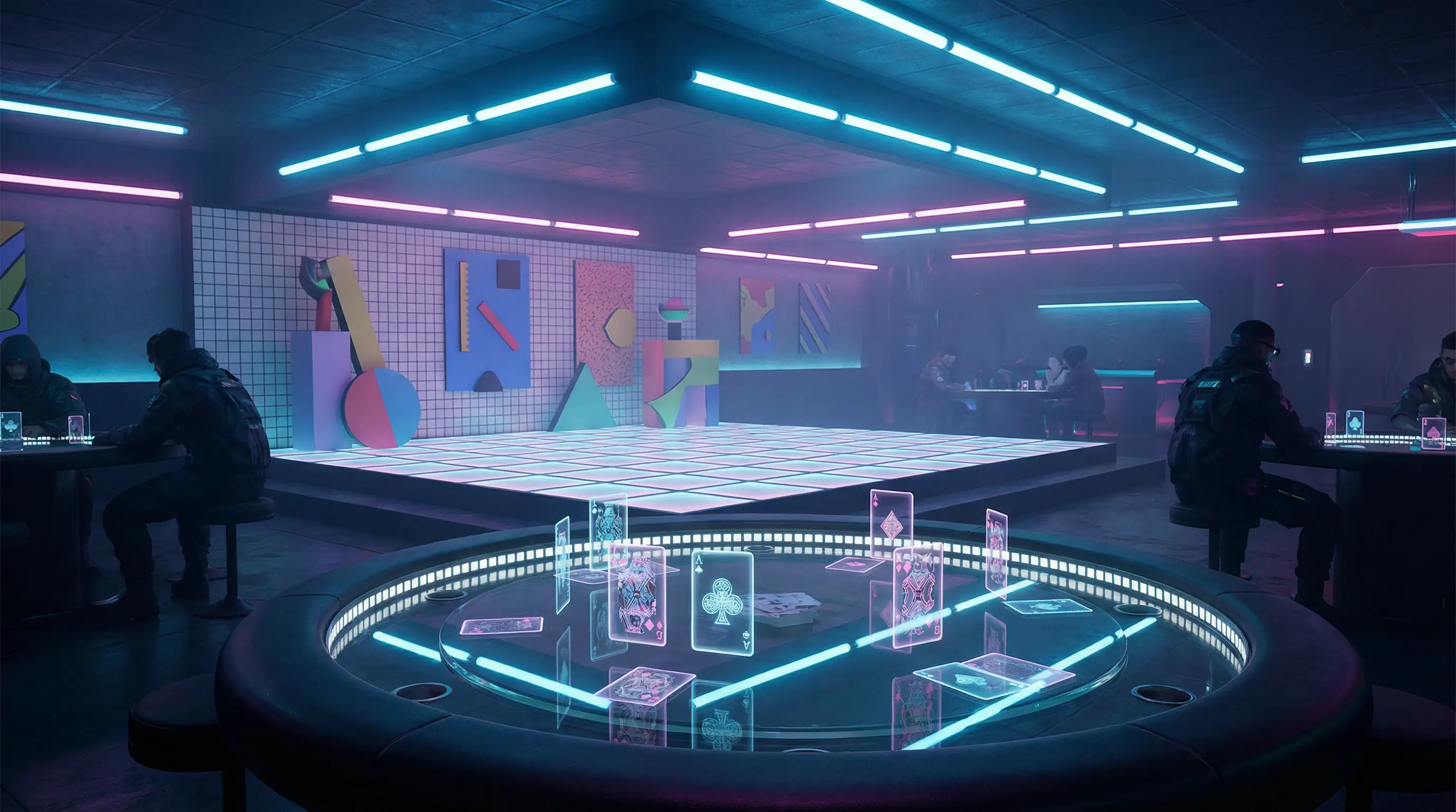 安博电竞 博彩平台赛博街区全景